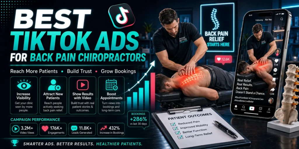 Best TikTok Ads for back pain chiropractors — vertical creative for scroll-stoppers